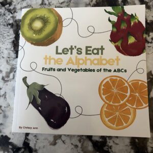 picture of cover page of the book lets eat the alphabet